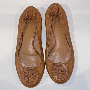 Tory Burch Minnie Travel Ballet Flat - Leather 8.5
